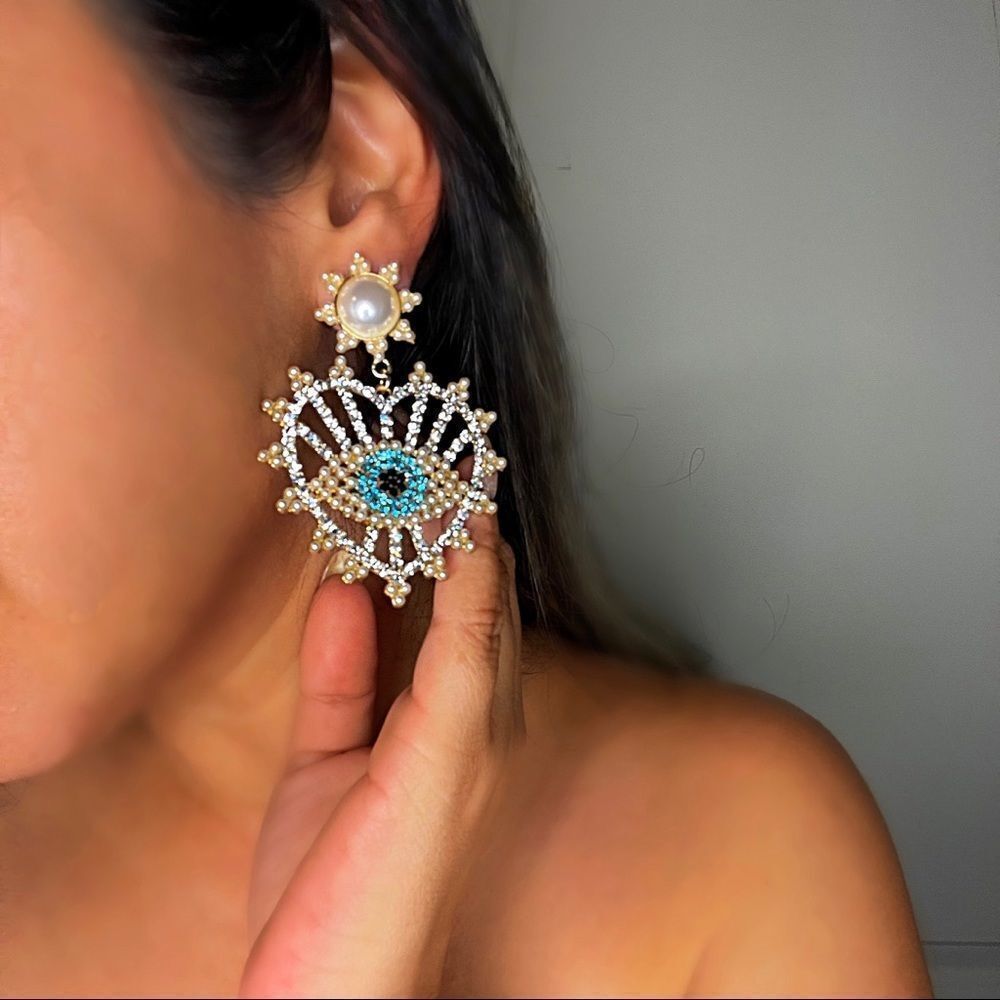 Statement Earrings - Picture 2 of 3